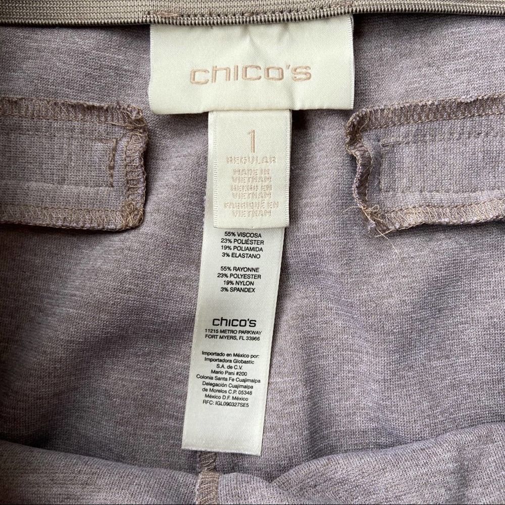 Chico’s Lindy Side Zip Pants Size 8 - Picture 3 of 6